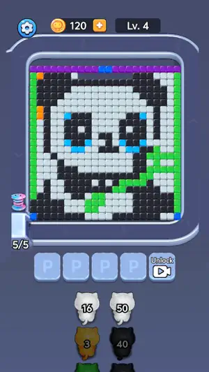 Kitten Pixel Flow screenshot 4