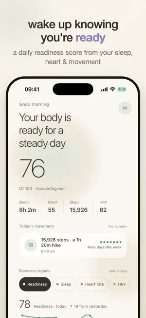 RestUp: Sleep Recovery Tracker screenshot 1
