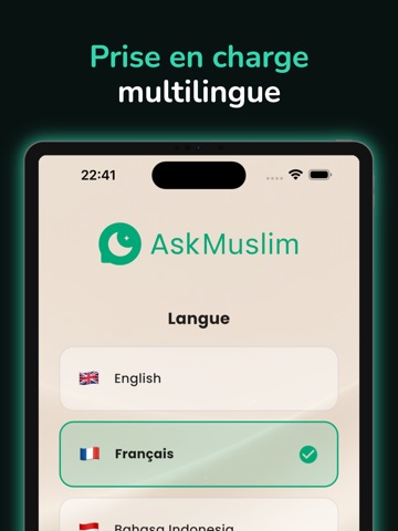 Ask Muslim iPad screenshot