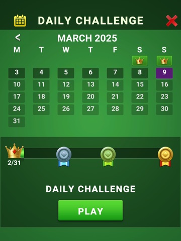 Solitaire Klondike 777 iPad screenshot