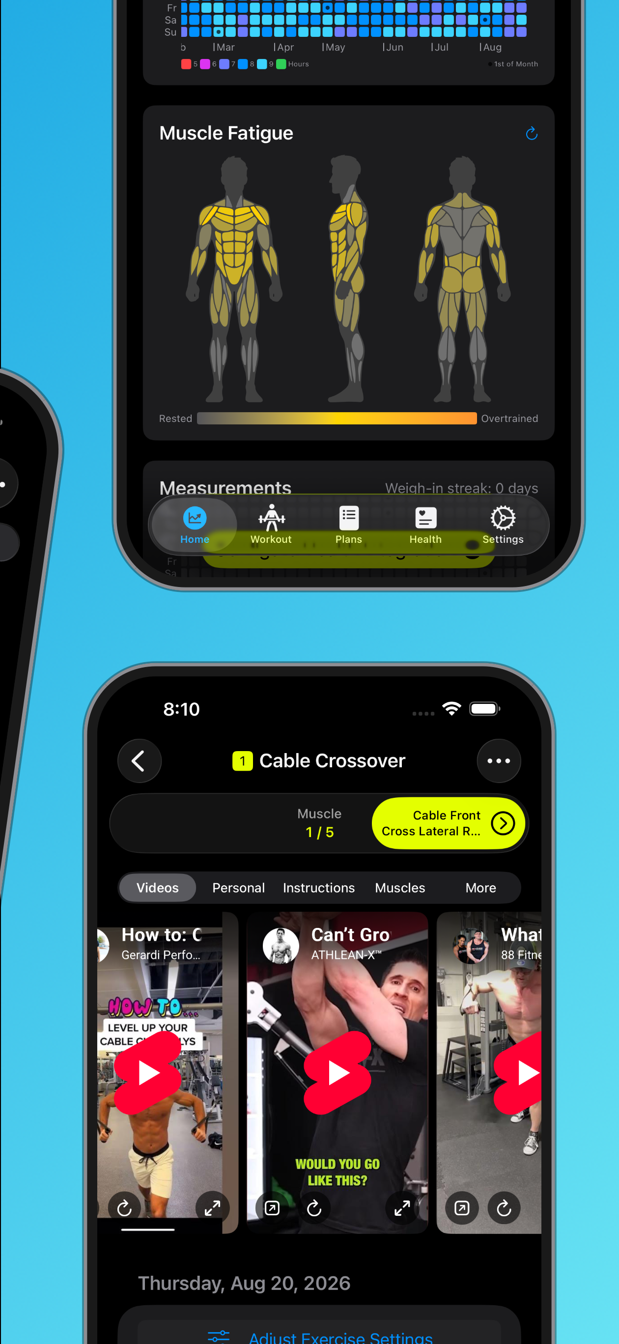 HeavyTrack Gym Workout Tracker screenshot 2