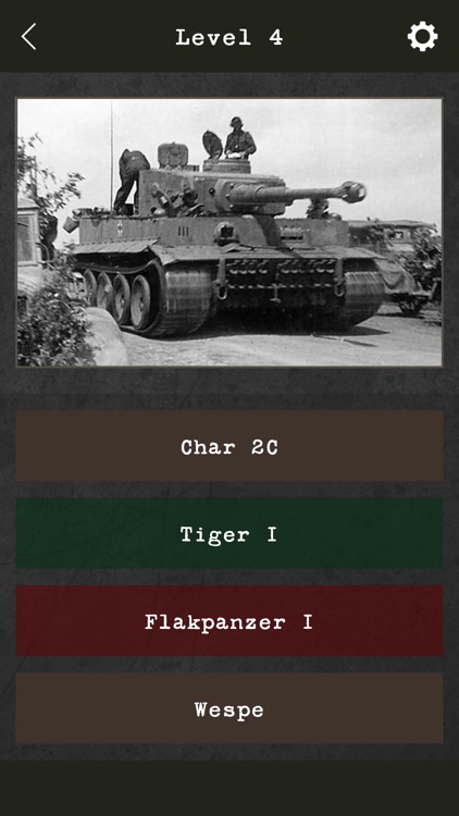 Tank Spotter's Quiz