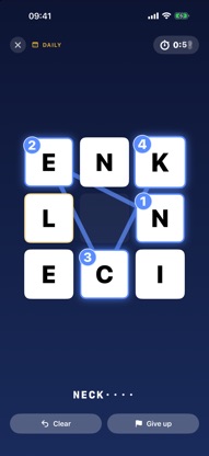Knight Hop: Word Puzzle screenshot 1