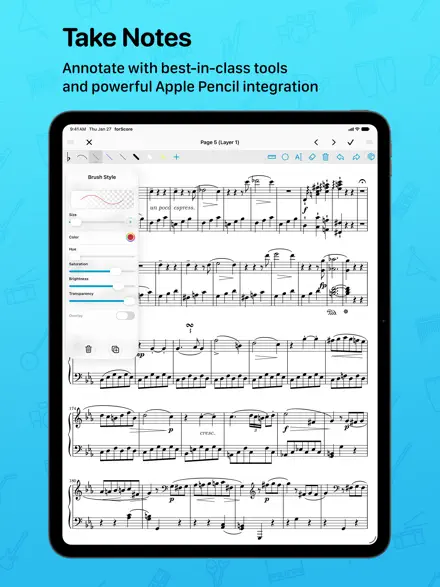 forScore screenshot 2