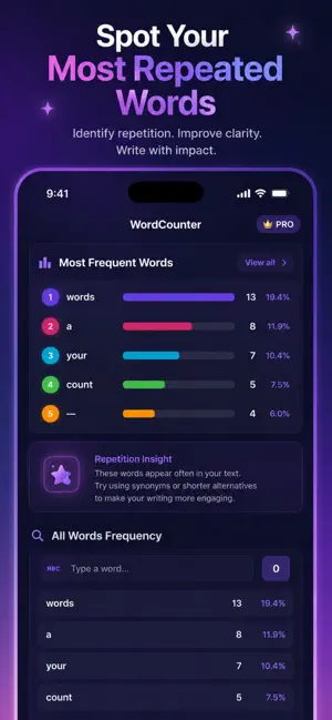 Word & Character Counter screenshot 3