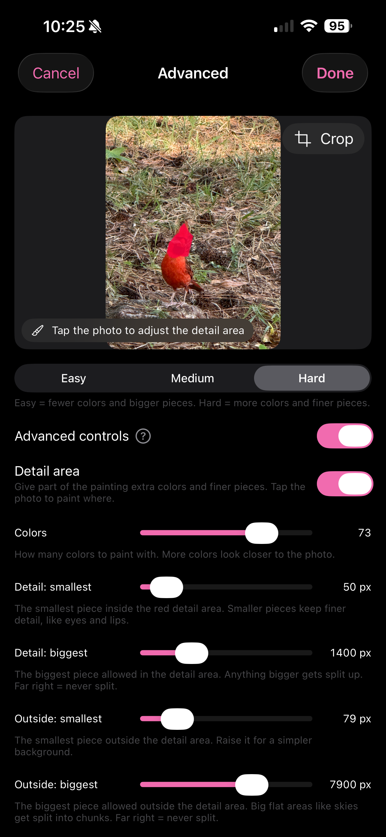 Custom Paint by Number Photos screenshot 5