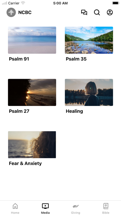 New Calvary Baptist Church Screenshot