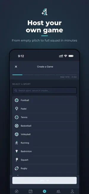 Plus 1 Sports screenshot 3
