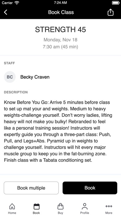 Jamie Scott Fitness Screenshot