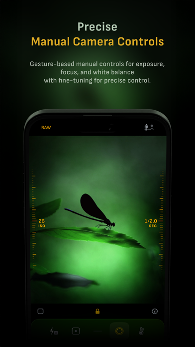 Camera M - Pro Manual Controls screenshot