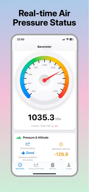 Barometer Assistant screenshot 2