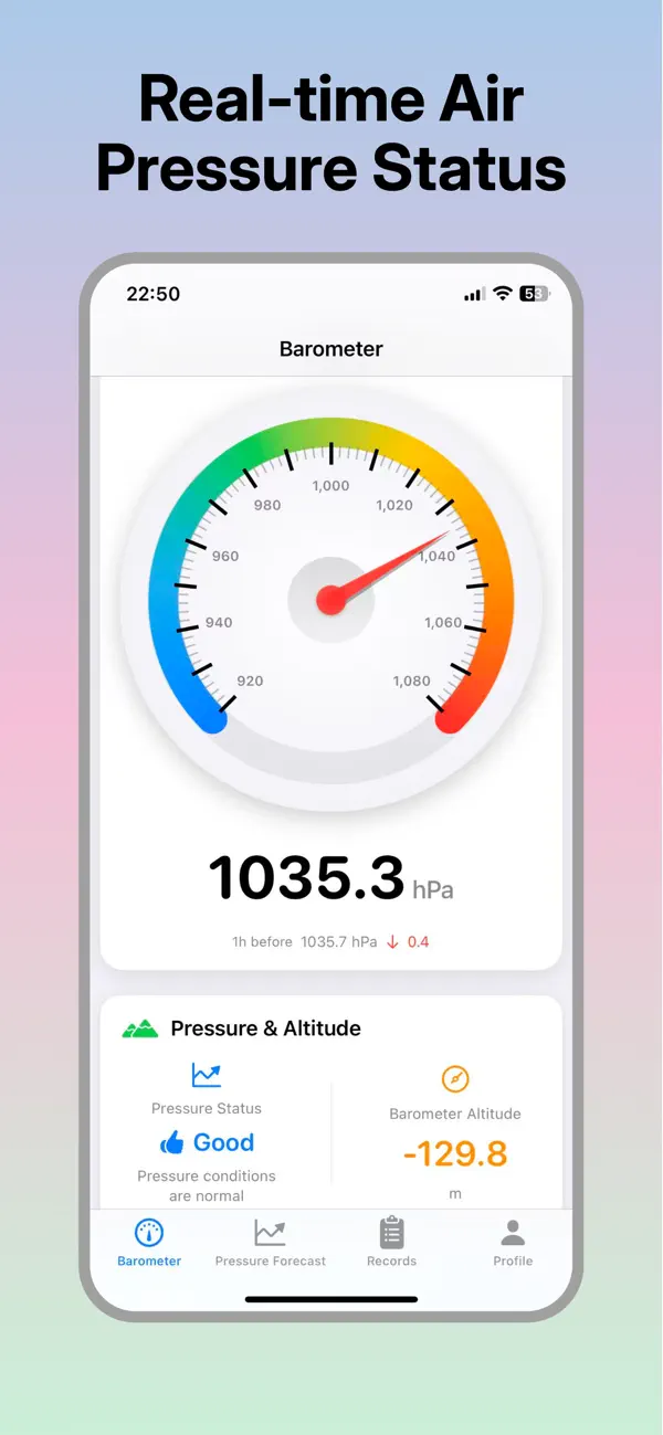 Screenshot #2 pour Assistant Baromètre