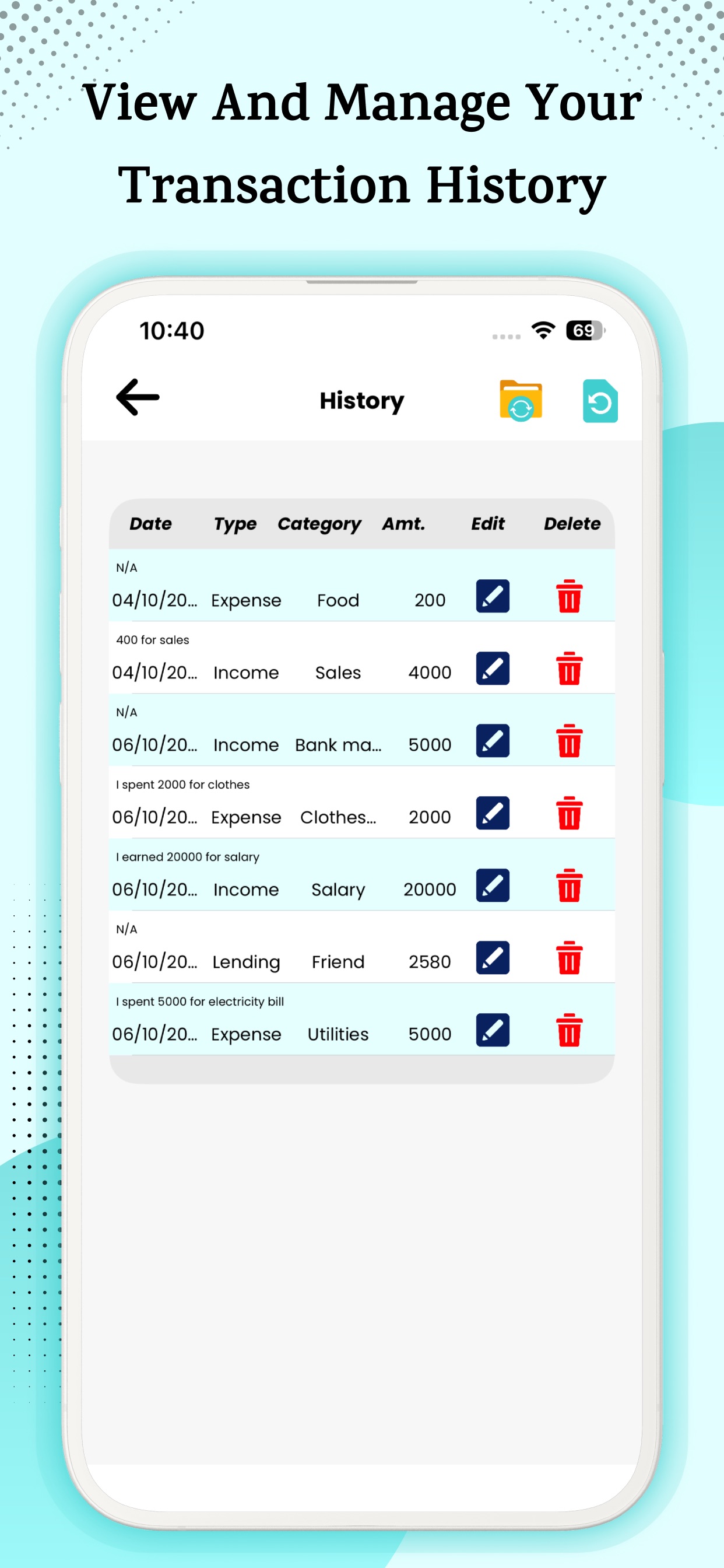 Money Manager Personal Finance screenshot 7