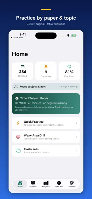 TMUA Prep screenshot 4