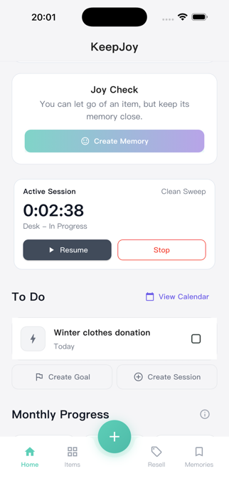 KeepJoy: Declutter & Organize Screenshot 2 of 10
