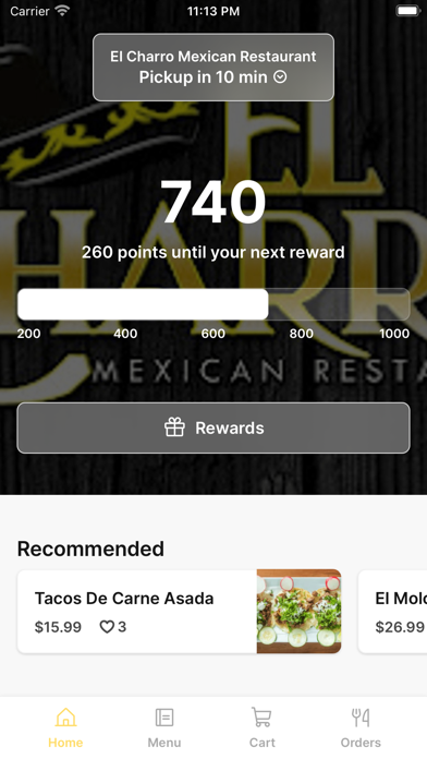 El Charro Mex Screenshot