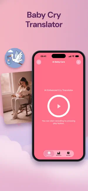 Baby Cry Translator & Lullaby screenshot 1