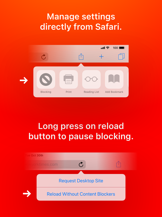 ‎AdBlock Pro for Safari Screenshot