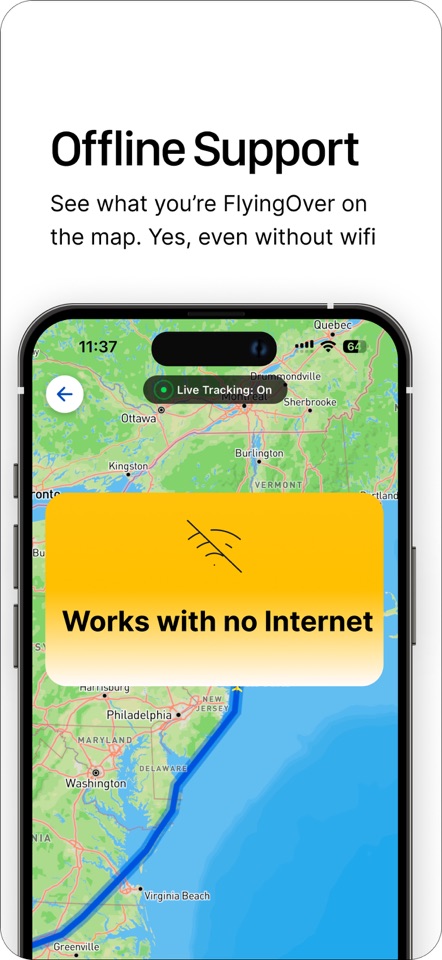 FlyingOver: Flight Tracker screenshot 4