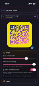 QR code Creator/Generator Tool screenshot