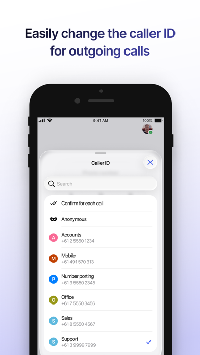 Webphone by VoIPcloud Screenshot 6 of 10