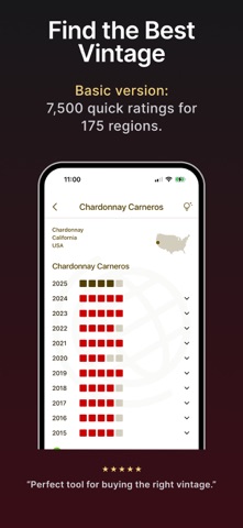 Wine Vintages: 葡萄酒年份 screenshot