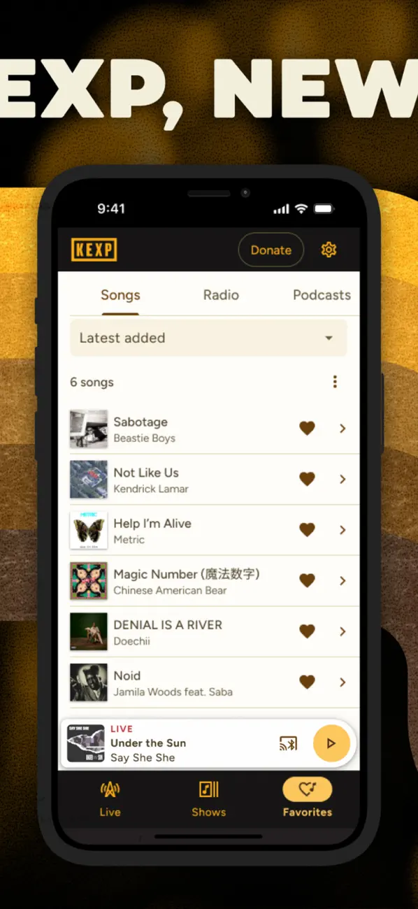 Screenshot #3 pour KEXP