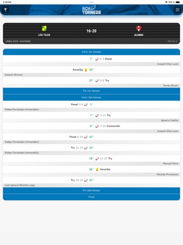 RCH Torneos iPad screenshot 2
