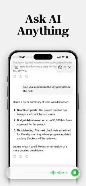 Speech to Text Voxio Notes screenshot 4
