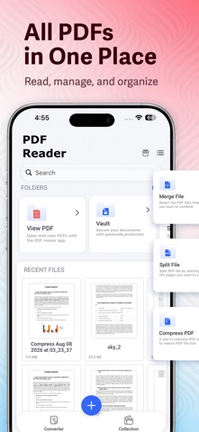 PDF Reader: Editor & Converter iPhone screenshot