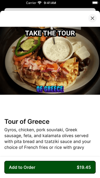 Portofino's To Go iPhone screenshot 3 - Food & Drink app