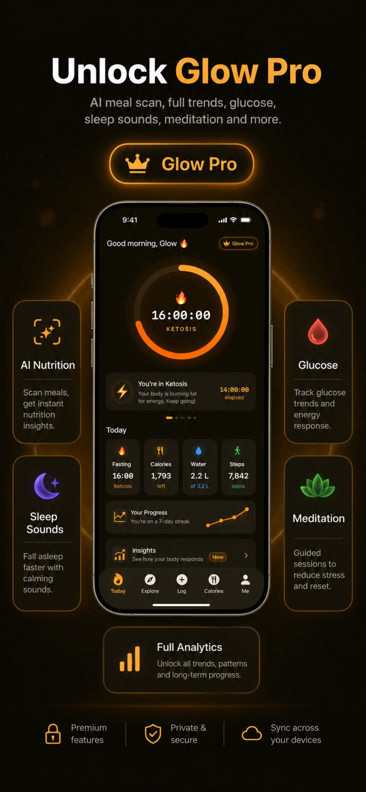 Glow: Fasting & Nutrition screenshot 10