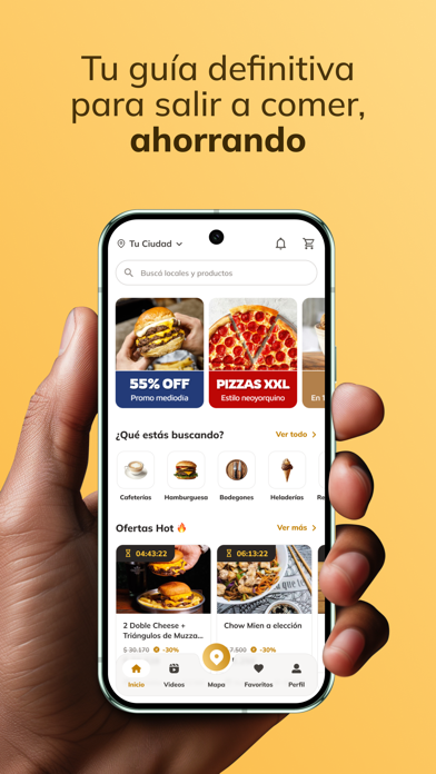 Morfy: Salí a comer ahorrando Screenshot