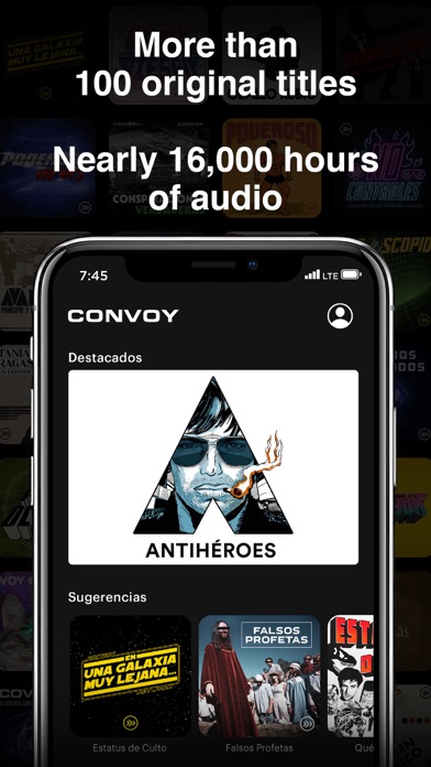 Convoy Network Screenshot