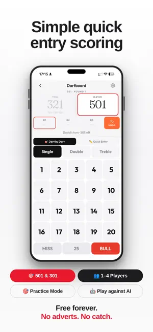 Darts Scoring - it just works screenshot 2
