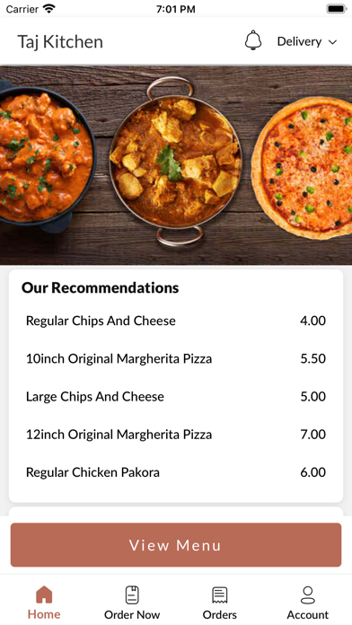 Taj Kitchen - Galston Screenshot