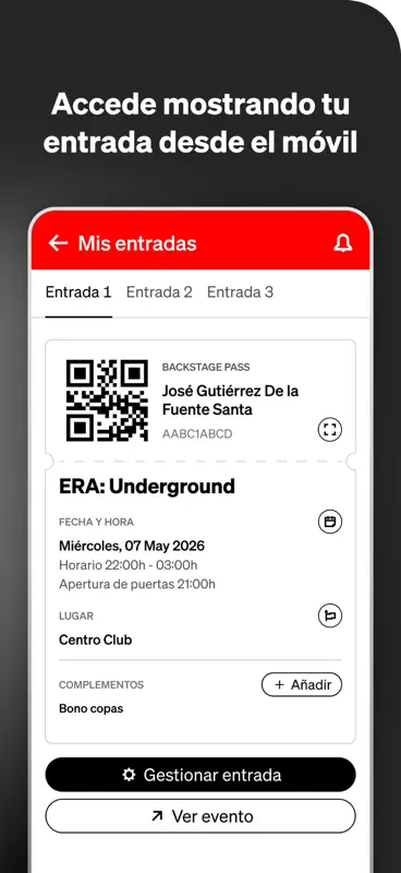Enterticket - App de entradas screenshot 3 of 4