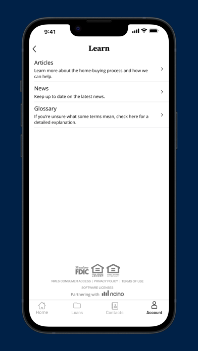 NCB Home Loan Screenshot