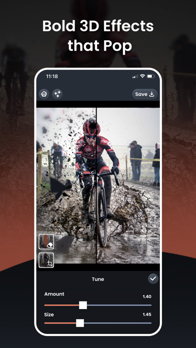 Picadelic AI Effects in Motion iPhone screenshot 4 - Photo & Video app