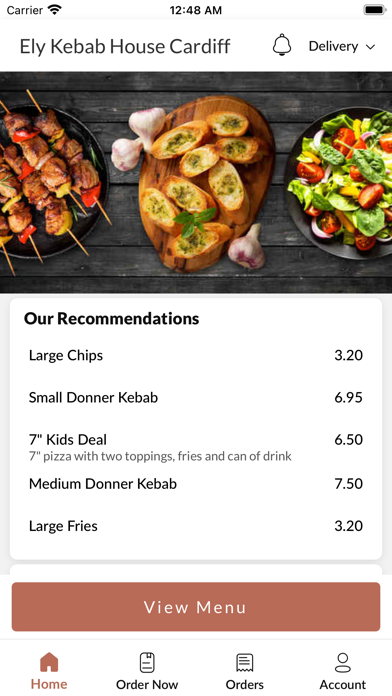 Ely Kebab House Cardiff Screenshot