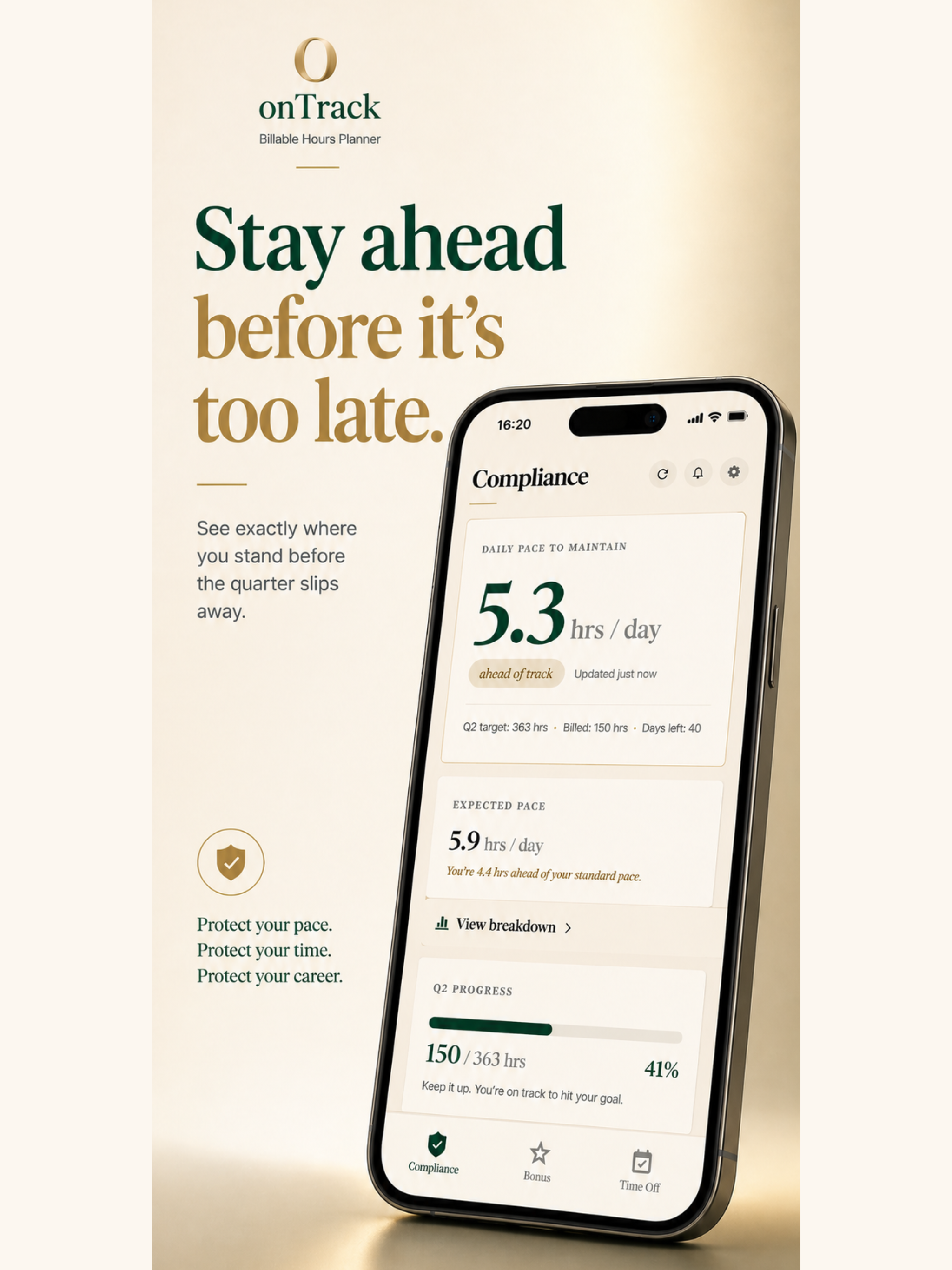 onTrack: Billable Hours