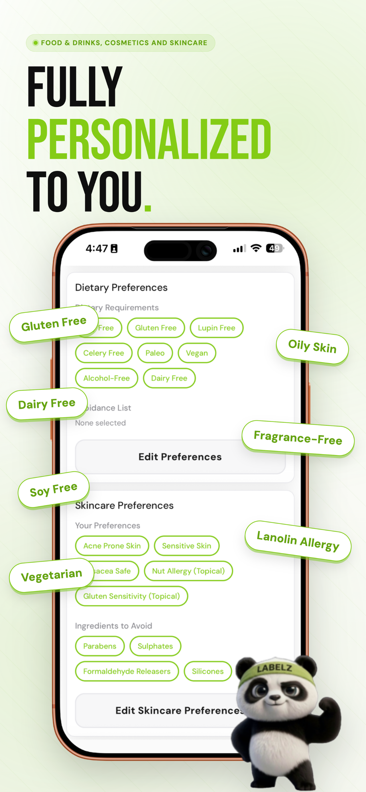 Labelz AI - Ingredient Scanner