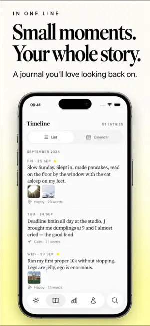 In One Line: Daily Journal screenshot 4
