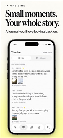 One Line Diary - Daily Journal Screenshot 4