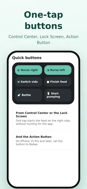 Radaa: Baby Feeding Tracker screenshot 3