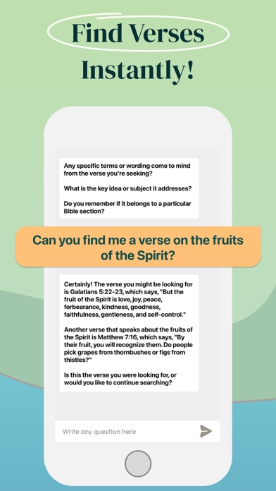 Holy Bible Chat & Scripture Screenshot