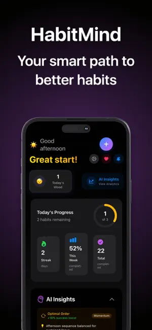 Habit Streaks. Routine Tracker screenshot 1