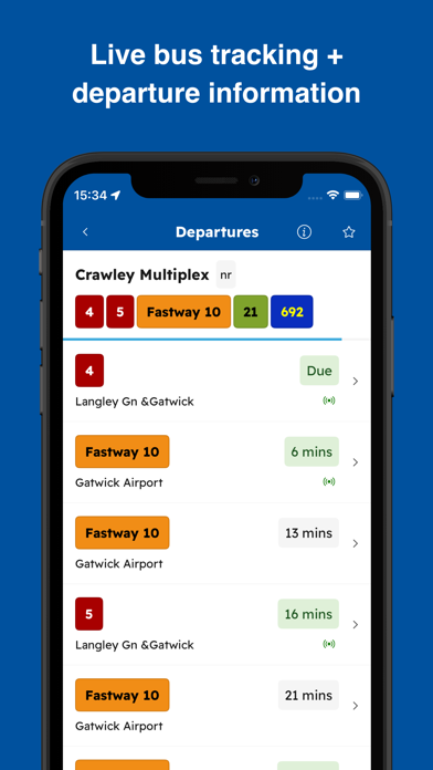 Screenshot #3 pour Metrobus: Sussex, Surrey, Kent