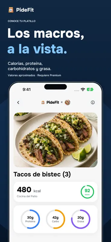 PideFit: Come fuera sin culpa screenshot 5 of 7