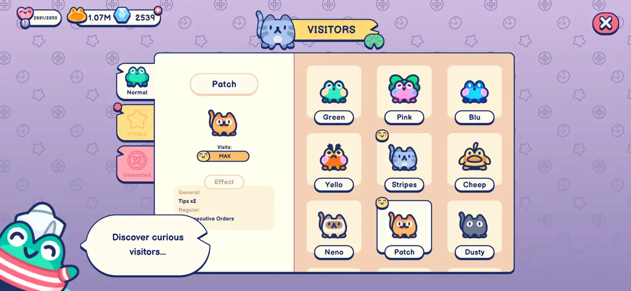 Pond Pals iOS Mod IPA screenshot 3 - iOS game interface